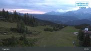 Archived webcam image showing View towards ski resort Fageralm (Schladming-Dachstein) on 16 Jul 2026 at 03:12