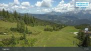 Archived webcam image showing View towards ski resort Fageralm (Schladming-Dachstein) on 16 Jul 2026 at 11:12