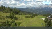 Archived webcam image showing View towards ski resort Fageralm (Schladming-Dachstein) on 16 Jul 2026 at 13:12