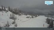 Archived webcam image showing View towards ski resort Fageralm (Schladming-Dachstein) on 18 Mar 2026 at 11:40