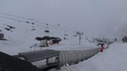 Archiviertes Webcam Bild: Les 3 Vallées - Talstation Val Thorens am 12.04.2026 um 08:58 Uhr