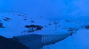 Archived webcam image showing Les 3 Vallées - Base station Val Thorens on 12 Apr 2026 at 20:54