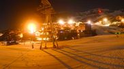 Archived webcam image showing Les 3 Vallées - Base station Val Thorens on 25 Apr 2026 at 00:36