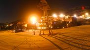 Archived webcam image showing Les 3 Vallées - Base station Val Thorens on 25 Apr 2026 at 02:36