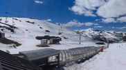 Archived webcam image showing Les 3 Vallées - Base station Val Thorens on 25 Apr 2026 at 14:36