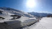 Archived webcam image showing Les 3 Vallées - Base station Val Thorens on 25 Apr 2026 at 18:36