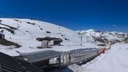 Archived webcam image showing Les 3 Vallées - Base station Val Thorens on 25 Apr 2026 at 12:36
