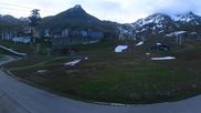 Archived webcam image showing Les 3 Vallées - Base station Val Thorens on 8 Jun 2026 at 06:56