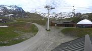 Archived webcam image showing Les 3 Vallées - Base station Val Thorens on 8 Jun 2026 at 14:56