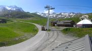 Archived webcam image showing Les 3 Vallées - Base station Val Thorens on 22 Jun 2026 at 10:01