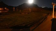 Archived webcam image showing Les 3 Vallées - Base station Val Thorens on 6 Jul 2026 at 02:38