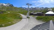 Archived webcam image showing Les 3 Vallées - Base station Val Thorens on 20 Jul 2026 at 14:39