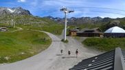 Archived webcam image showing Les 3 Vallées - Base station Val Thorens on 20 Jul 2026 at 16:39