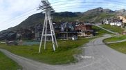 Archived webcam image showing Les 3 Vallées - Base station Val Thorens on 20 Jul 2026 at 18:39