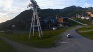 Archived webcam image showing Les 3 Vallées - Base station Val Thorens on 20 Jul 2026 at 20:39