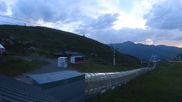 Archived webcam image showing Les 3 Vallées - Base station Val Thorens on 3 Aug 2026 at 20:52