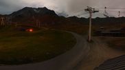 Archived webcam image showing Les 3 Vallées - Base station Val Thorens on 29 Sep 2026 at 00:17
