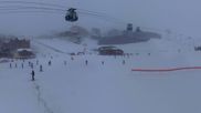 Archived webcam image showing Les 3 Vallées - Base station Val Thorens on 26 Mar 2026 at 10:49