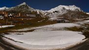 Archived webcam image showing Les 3 Vallées - Base station Val Thorens on 27 Oct 2026 at 04:52