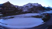 Archived webcam image showing Les 3 Vallées - Base station Val Thorens on 27 Oct 2026 at 06:52