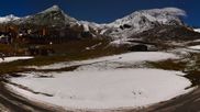 Archived webcam image showing Les 3 Vallées - Base station Val Thorens on 27 Oct 2026 at 00:52