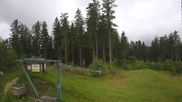 Archived webcam image showing Liebenau winter sport arena on 12 Jun 2026 at 10:18