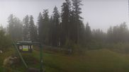 Archived webcam image showing Liebenau winter sport arena on 17 Sep 2026 at 07:50