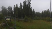 Archived webcam image showing Liebenau winter sport arena on 17 Sep 2026 at 08:50