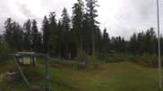 Archived webcam image showing Liebenau winter sport arena on 17 Sep 2026 at 12:50