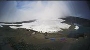 Archived webcam image showing Summerskicenter Galdhoppingen - Base Station on 7 Aug 2026 at 08:15