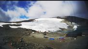Archived webcam image showing Summerskicenter Galdhoppingen - Base Station on 7 Aug 2026 at 10:15
