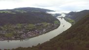 Archived webcam image showing Danube Panorama from Penzenstein on 12 Jun 2026 at 06:21