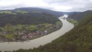 Archived webcam image showing Danube Panorama from Penzenstein on 12 Jun 2026 at 08:21