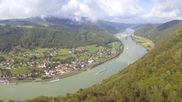 Archived webcam image showing Danube Panorama from Penzenstein on 17 Sep 2026 at 10:34