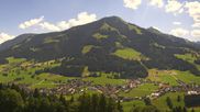Archived webcam image showing SkiWelt Wilder Kaiser: Panorama Westendorf on 19 Jun 2026 at 12:52
