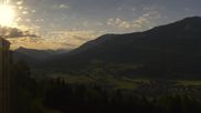 Archived webcam image showing SkiWelt Wilder Kaiser: Panorama Westendorf on 12 Jul 2026 at 07:55