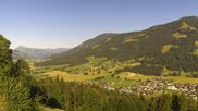 Archived webcam image showing SkiWelt Wilder Kaiser: Panorama Westendorf on 12 Jul 2026 at 18:36