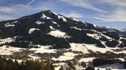 Archived webcam image showing SkiWelt Wilder Kaiser: Panorama Westendorf on 26 Feb 2026 at 14:18