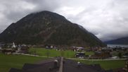 Archiviertes Webcam Bild: Achensee: Ausblick Romantik Hotel Wiesenhof am 12.04.2026 um 16:05 Uhr