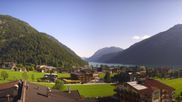 Archived webcam image showing Pertisau: view village on 12 Jul 2026 at 08:45
