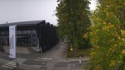 Archived webcam image showing Wolfgangsee: jetty and rack railway station on 15 Oct 2026 at 08:09