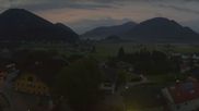 Archived webcam image showing Faistenau: Panoramic view on 5 Oct 2026 at 07:44