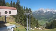 Archiviertes Webcam Bild: SkiWelt Wilder Kaiser: Astberg Bergstation am 02.05.2026 um 10:04 Uhr