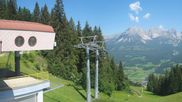 Archiviertes Webcam Bild: SkiWelt Wilder Kaiser: Astberg Bergstation am 19.06.2026 um 10:14 Uhr