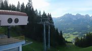 Archiviertes Webcam Bild: SkiWelt Wilder Kaiser: Astberg Bergstation am 26.08.2026 um 18:26 Uhr