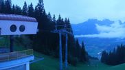 Archived webcam image showing Panorama Astberg - SkiWelt Wilder Kaiser on 17 Sep 2026 at 06:51