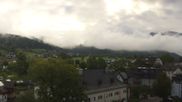 Archived webcam image showing Bad Goisern: village Panorama on 9 Oct 2026 at 08:01