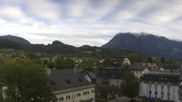 Archived webcam image showing Bad Goisern: village Panorama on 9 Oct 2026 at 16:01