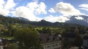Archived webcam image showing Bad Goisern: village Panorama on 9 Oct 2026 at 10:01