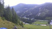 Archived webcam image showing Ski Resort Zauchenberg: Rosskopfbahn on 15 Aug 2026 at 07:15